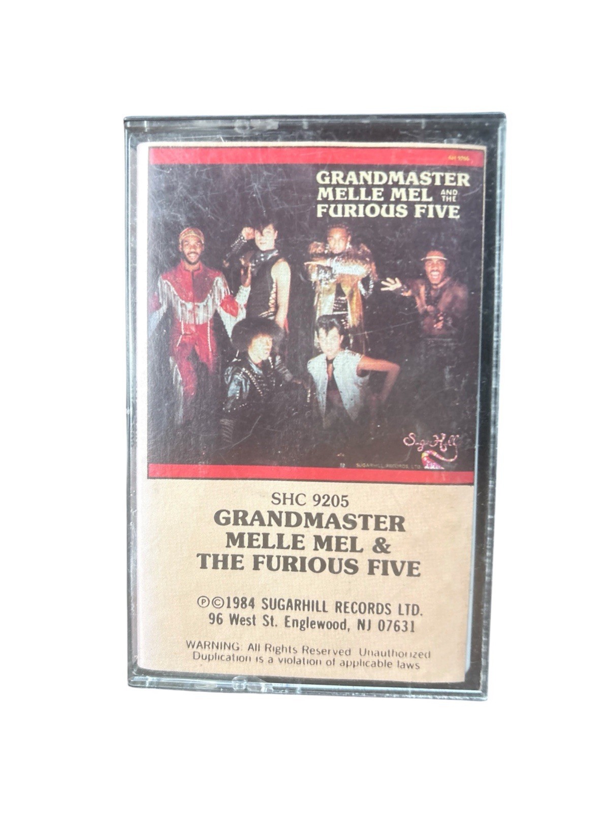 Tested Vintage 1984 Grandmaster Melle Mel & The Furious Five Cassette Tape