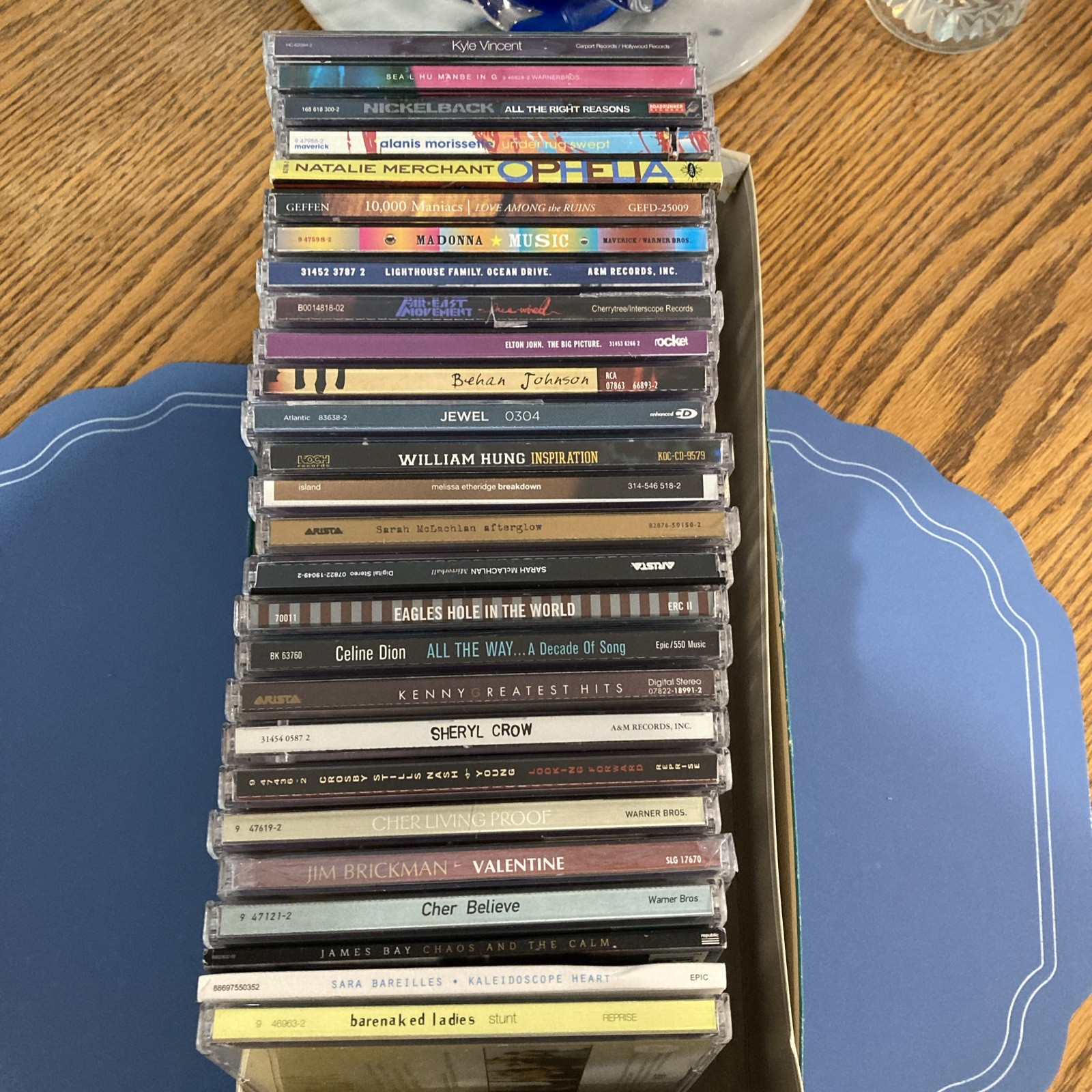 Lot Of 27 Vintage Unused  CD’s 70’s, 80’s 90’s And 2000’s.