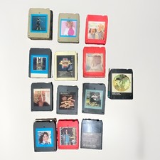 Lot of 13 Vintage 8-Track Tapes Country Rock Merle Haggard Alabama Loretta Lynn picture