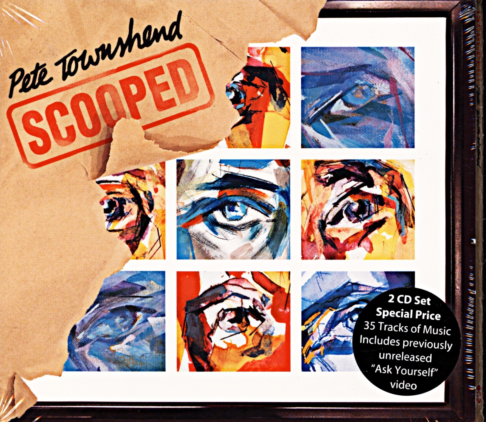 Pete Townshend - Scooped (CD-2002, 2 Disc Set + extras Redline Records) - SEALED