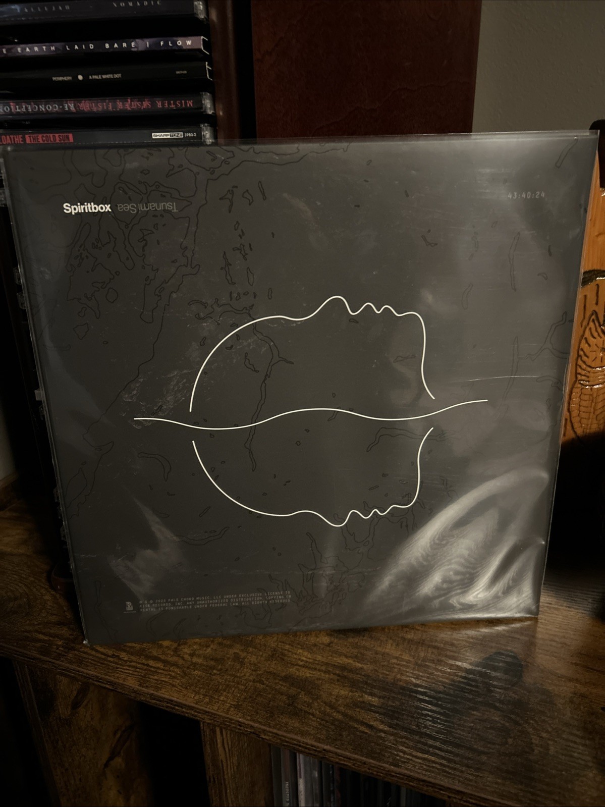 Spiritbox Tsunami Sea Vinyl Black & White Quad With Black & White Splatter LP