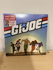 G.I. Joe Real American Hero soundtrack vinyl record Rare Red Exclusive picture