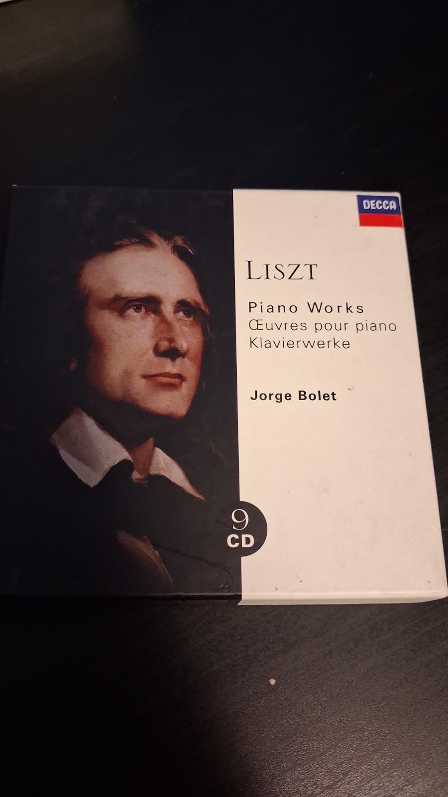 Jorge Bolet - Liszt Piano Works 9 CD Box Set Decca Classical Music NM