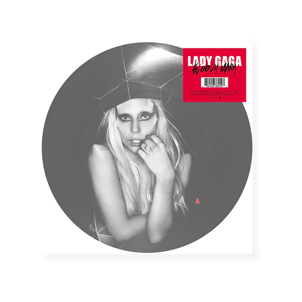 Lady Gaga Bloody Mary Picture Disc Vinyl Record 12\