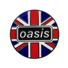 Oasis Union Jack Round - Enamel Pin picture