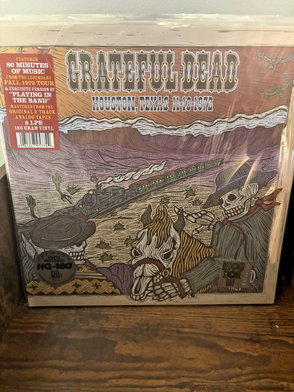 Grateful Dead Houston Texas 1972 11/18/72 Vinyl Lp RSD