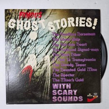 Various - Famous Ghost Stories LP Record Pickwick Horror Spoken Word 33 RPM picture