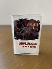 💥Nirvana MTV Unplugged In New York Cassette Tape Geffen Records 1994💥 picture