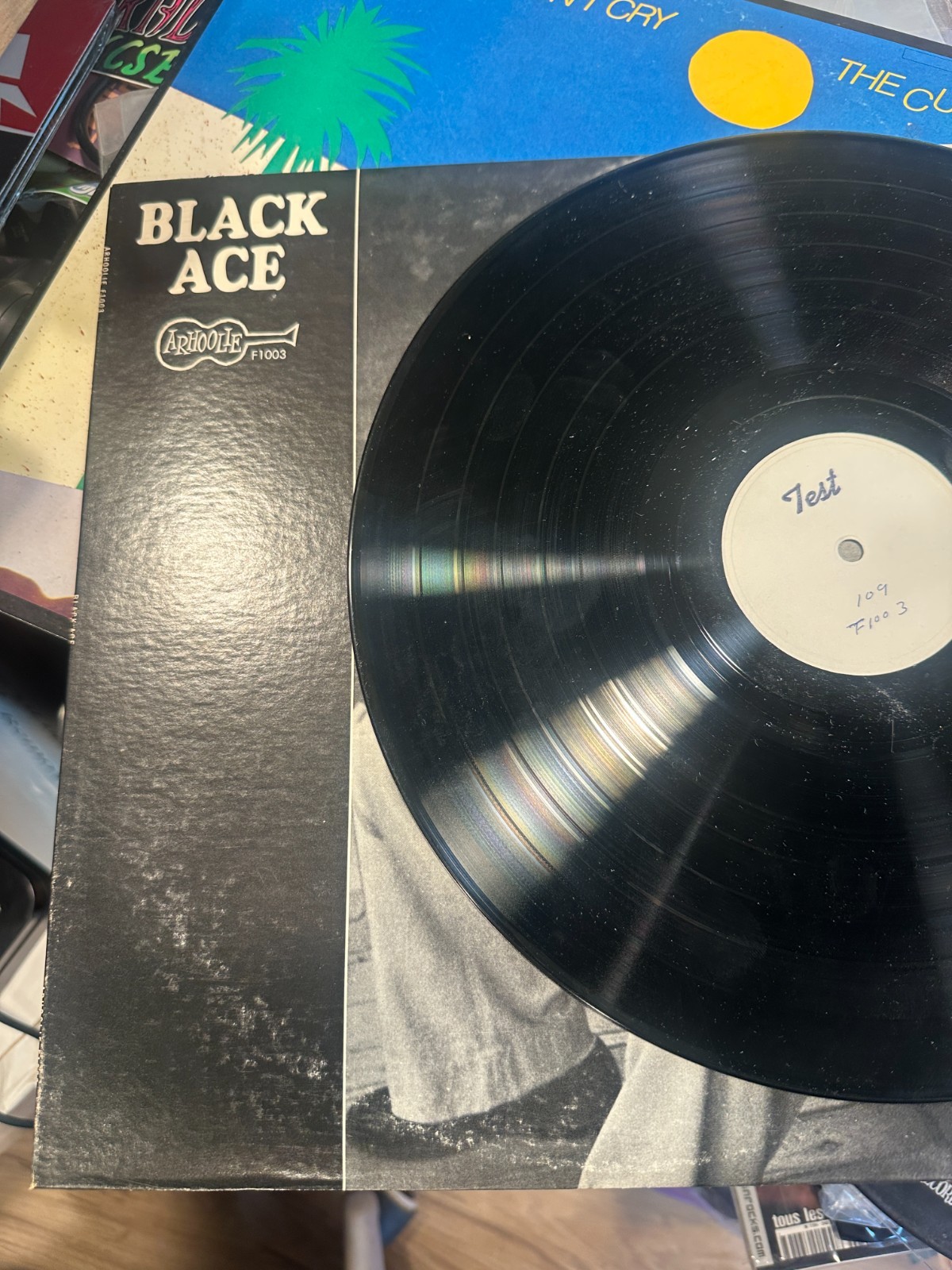 Arhoolie Records Black Ace Test Pressing Delta Blues Lighntnin Fred McDowell VG+