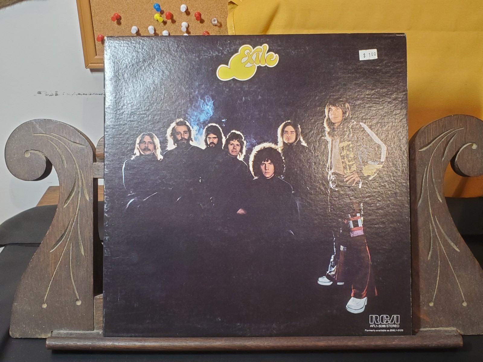 Exile - (Debut) - Vinyl LP (1973) AFL1-3086  DEMO copy