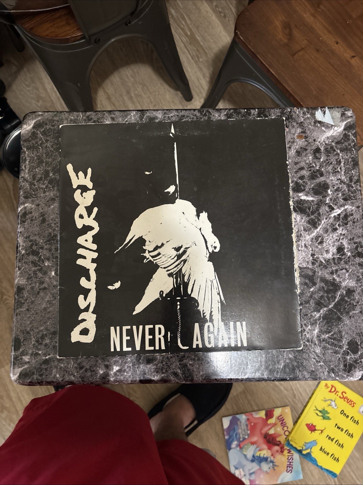Discharge - Never Again (1989 Clay Records) PUNK