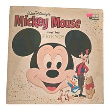 1968 Walt Disney Mickey Mouse and His Friends LP 1321 Disneyland Vinyl Record picture