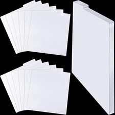 30 Pcs Record Dividers 12.5 X 13.49 Inch Vinyl Record Accessories with White A-Z picture