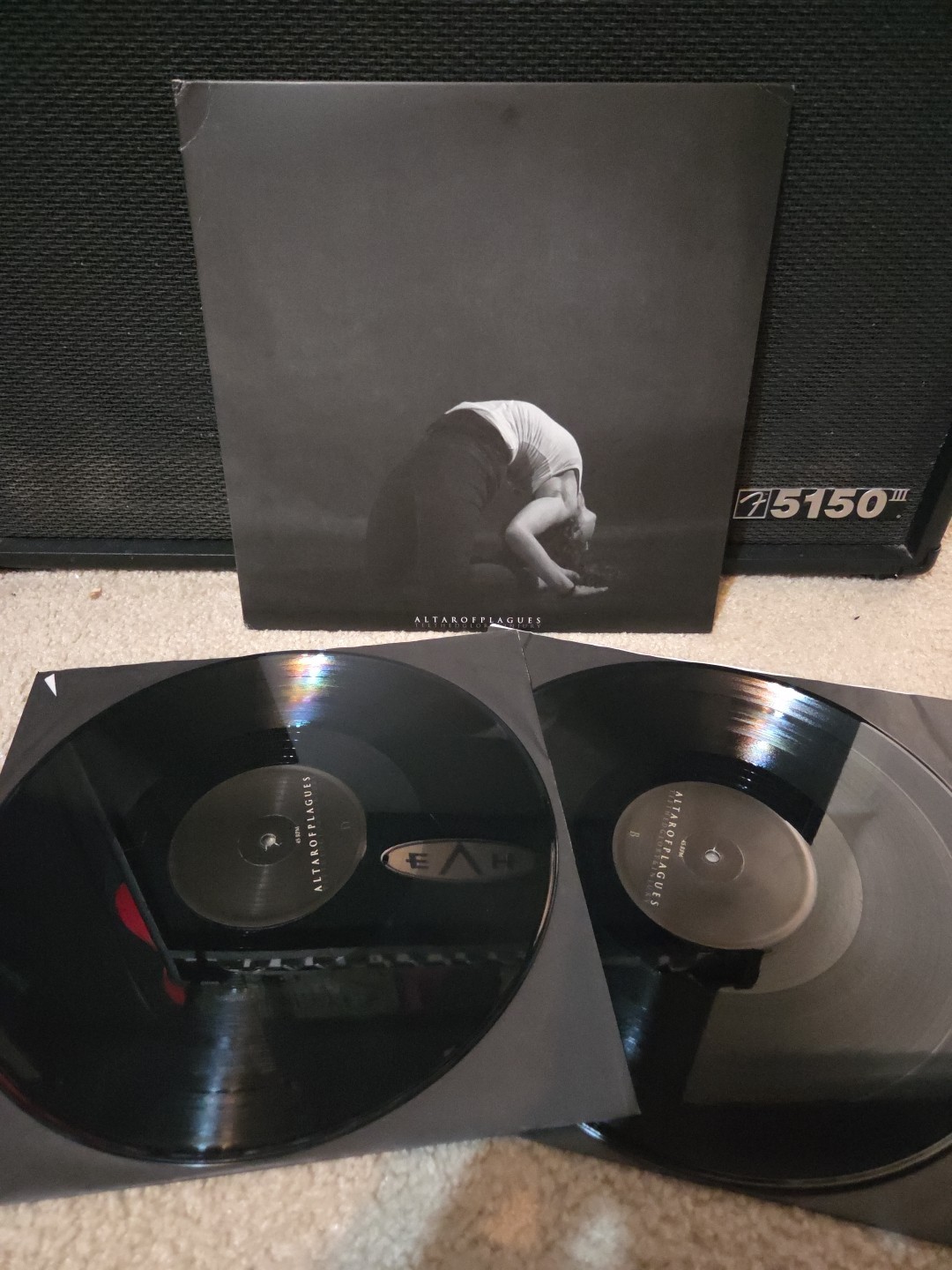 Altar Of Plagues Teethed Glory And Injury 2lp Vinyl 2013 1st Press 45Rpm VG++