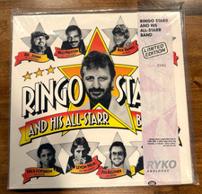 Ringo Starr All-Starr Band Green Vinyl LP 1990 Sealed Obi Numbered Beatles picture