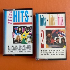 Hits Hits Hits 1 & 2 BP Lifestyle Cassettes (1988) Inc Erasure, Kylie, Timelords picture