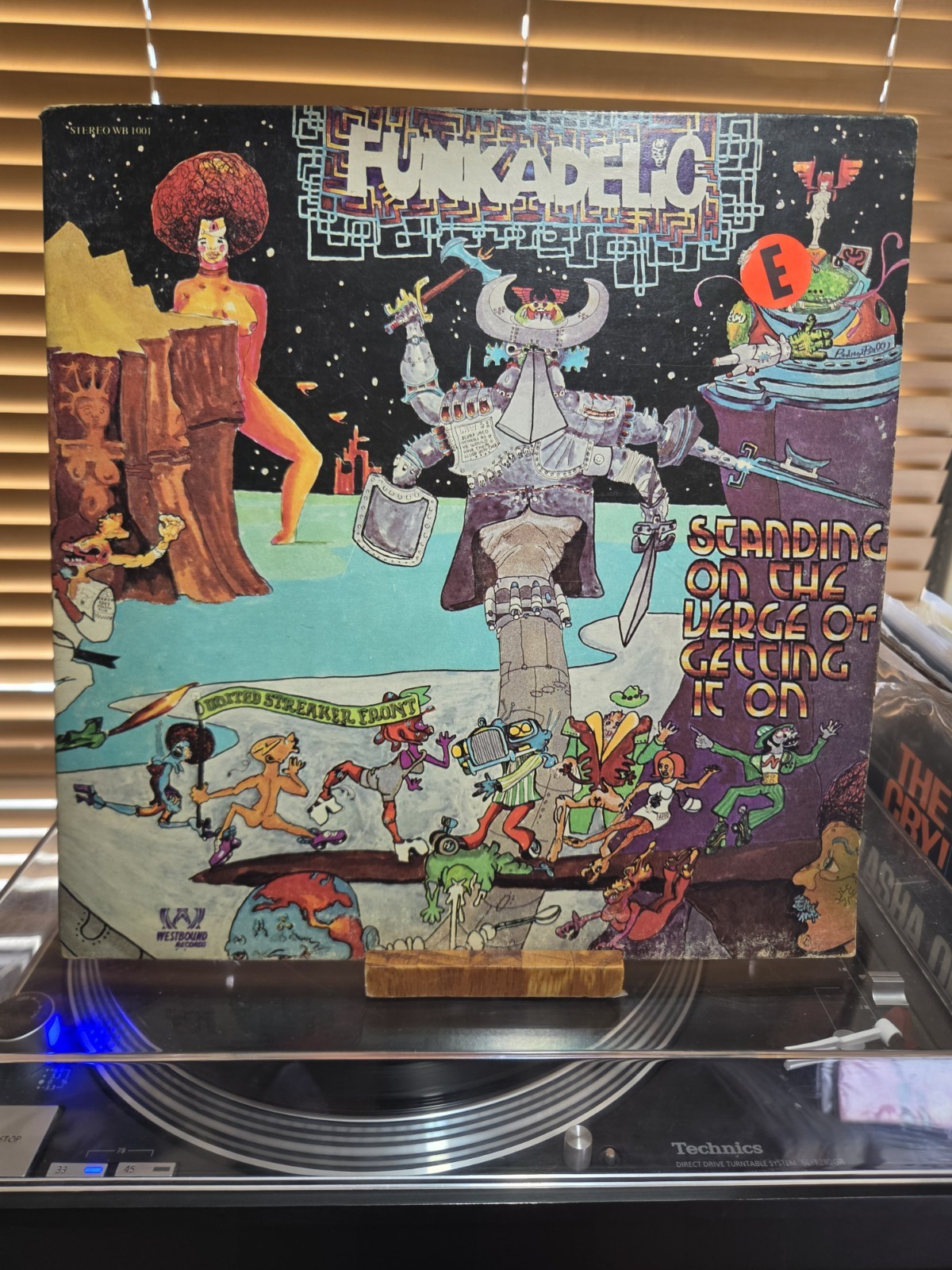 Funkadelic, Standing On The Verge Of Getting It On, 1974 1st Westbound, VG+/VG+