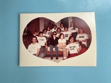Very rare Yoko Ono hand written Christmas card 1981 Dakota staff John Lennon picture