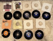 Michael Jackson Jackson 5 Lot 9 Vintage 45 RPM Vinyl Records Motown 70s picture