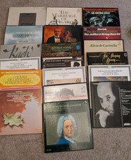 19 Classical Box Sets LPs Vinyl Bach Mozart Haydn Tchaikovsky Schumann Schubert picture