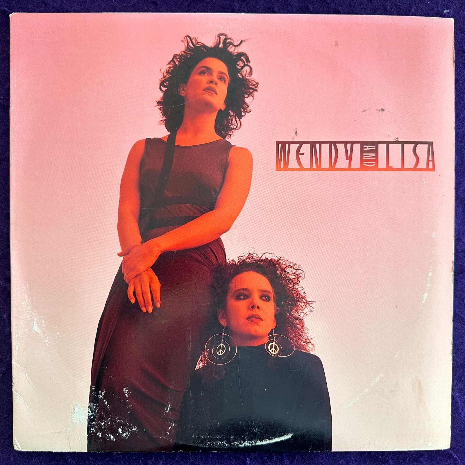 Promo ~ WENDY & LISA Self Titled LP MASTERDISK DMM 1A \'87 COLUMBIA Original NM