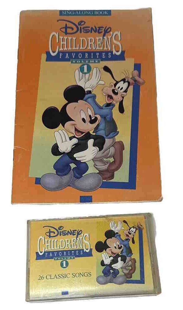Disney Children's Favorites Volume 1, Cassette Tape & Book