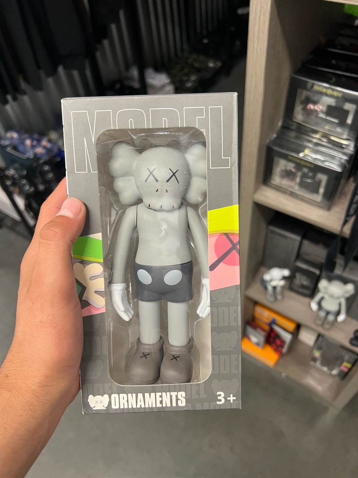KAWS Companion Figures 2-Pack Black & Gray