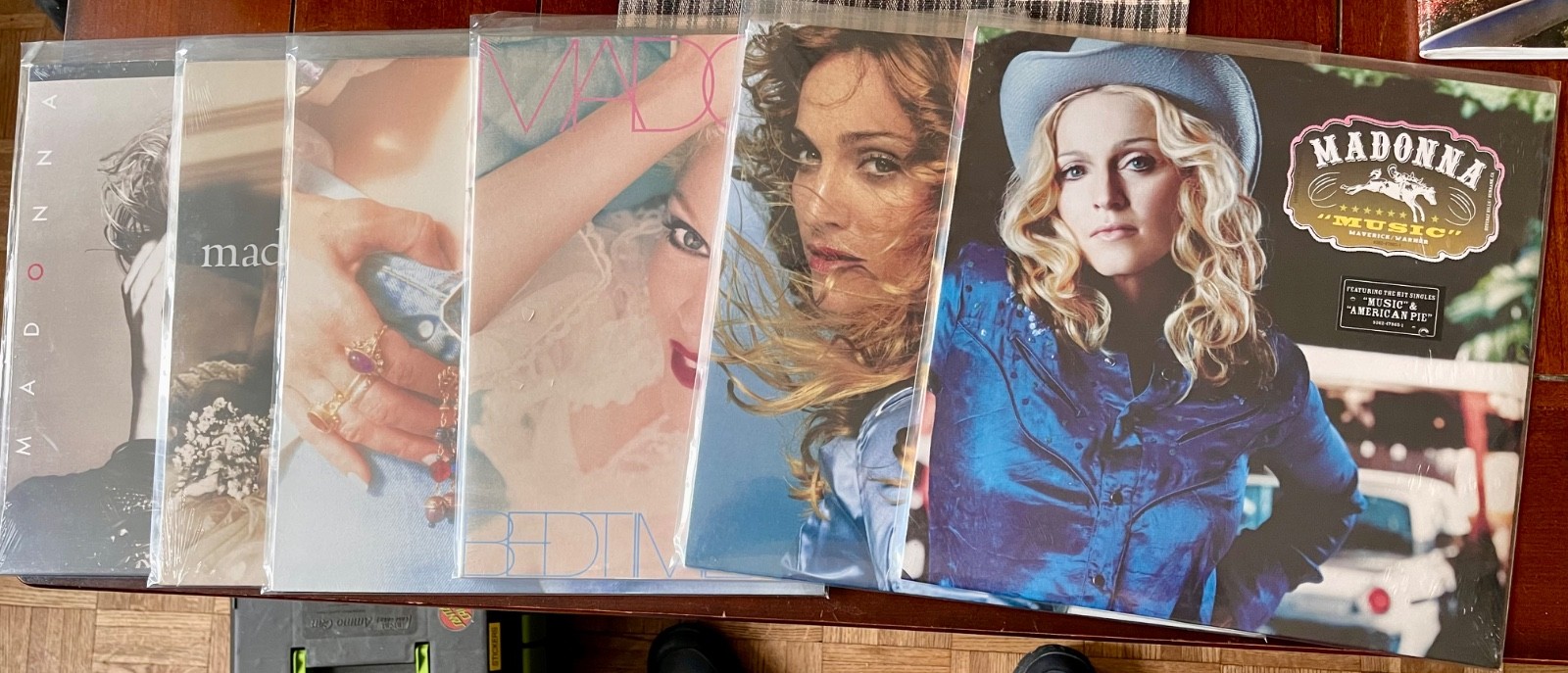Madonna- 6 Vinyl Record Lot Sealed