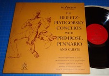 THE HEIFETZ-PIATIGORSKY CONCERTS - RCA Soria 3 LP set LDS-6159 picture