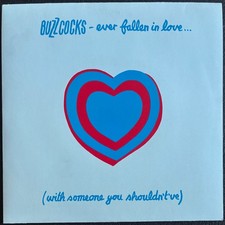 Buzzcocks ever fallen in love c/w just lust Picture Sleeve 7