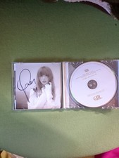 TAYLOR SWIFT Tortured Poets Dept CD Signed Photo VERY RARE HEART picture