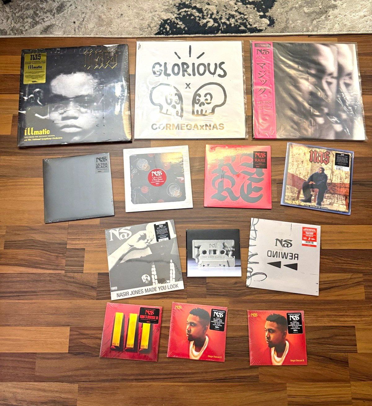 NAS Lot of 13 10 Sealed 3 Opened but Never Played Magic Glorious Illmatic etc 