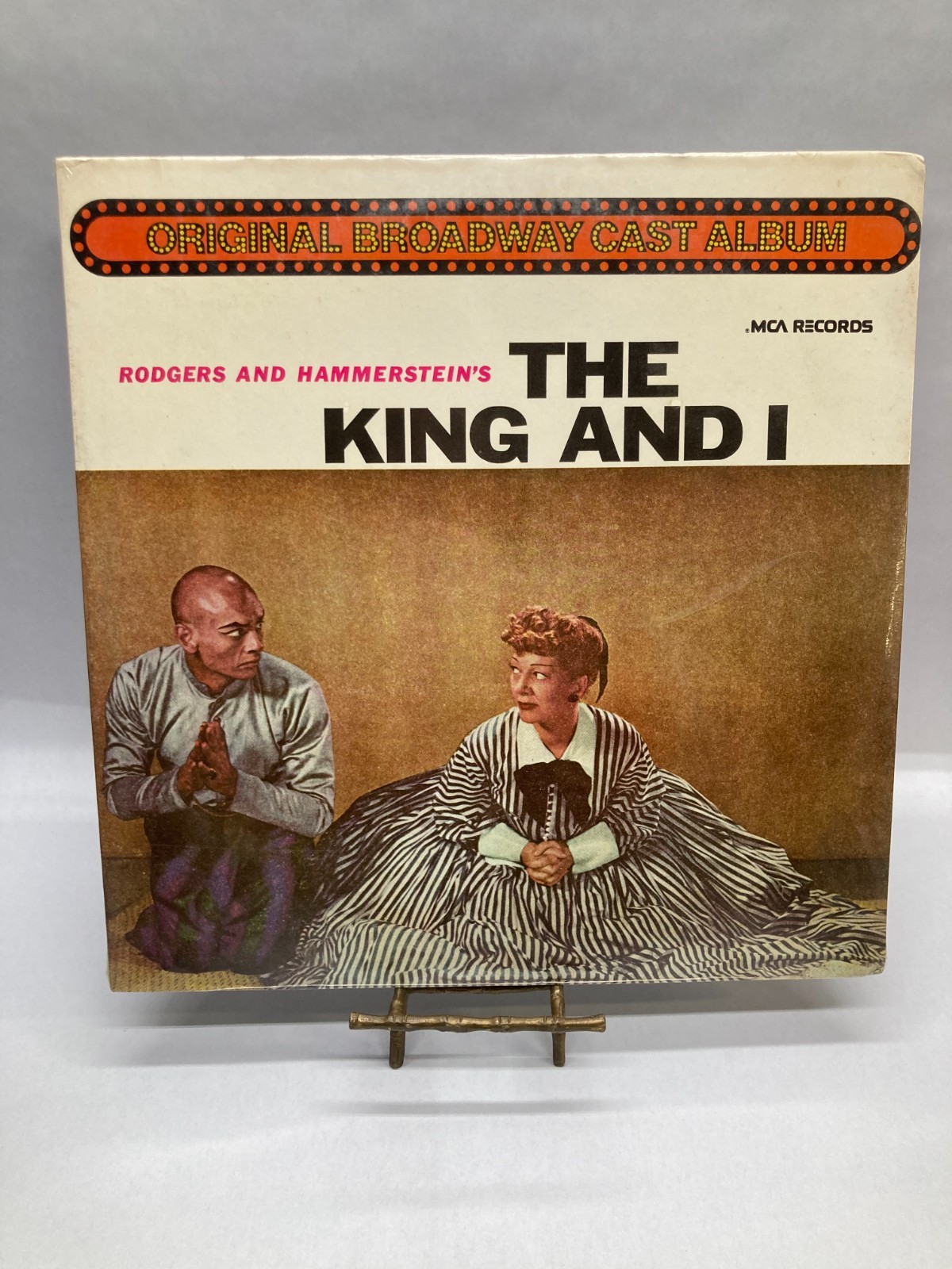 The King And I Original Soundtrack Vintage Vinyl LP 1973 MCA Record MCA-2028