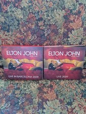 ELTON JOHN THE RED PIANO LIVE IN BARCELONA RARE 2010 3  CD SET Like New  picture