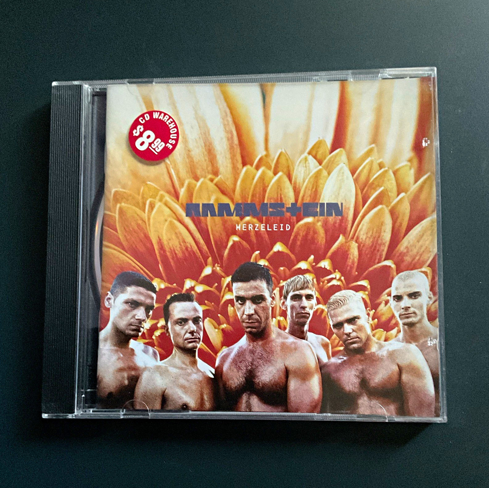 Rammstein - Herzeleid (CD, 1995, Motor Music) Jewel Case 529 160-2