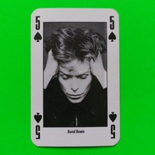 DAVID BOWIE - Rare NME Playing Card From 1992 (Leader Of The Pack) picture