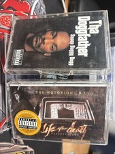 Notorious B.I.G. Life After Death Cassette OG 1997 & Tha Doggfather Explicit picture