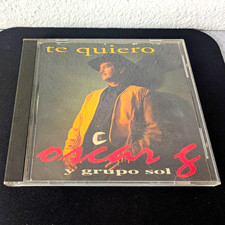 Oscar G Y Su Grupo Sol Te Quiero CD 1994 WEA Latina 13045-2 Tejano picture