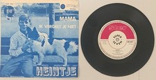 HEINTJE- MAMA/EK VERGEET JE NIET, SOUTH AFRICA, RARE 7