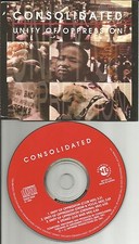CONSOLIDATED Unity of Oppression & Stones 3 RARE MIXES CD Single 1991 USA Seller picture