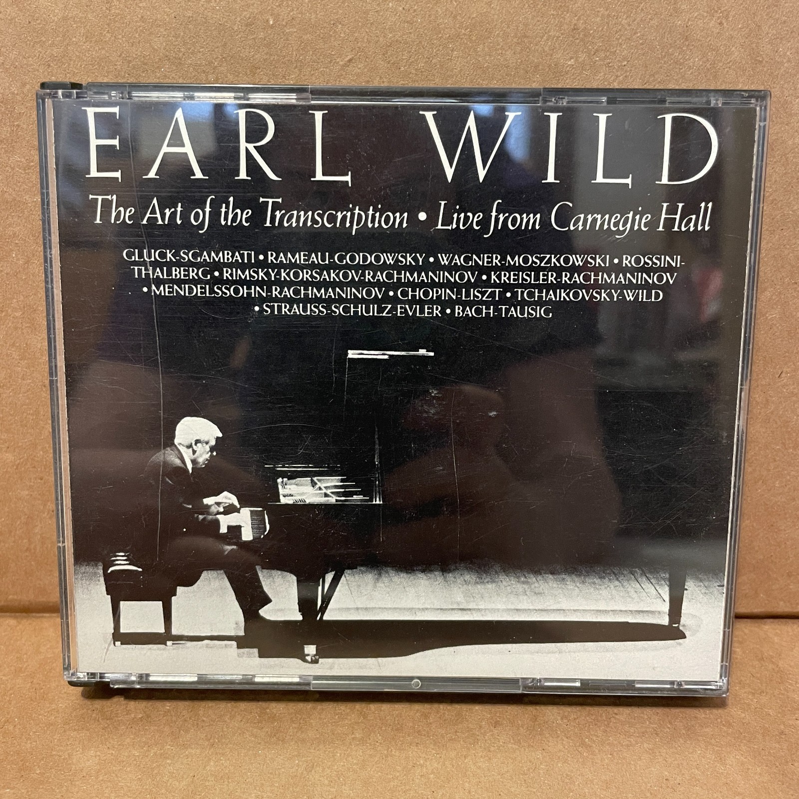 Earl Wild The Art Of The Transcription Live From Carnegie Hall Audiofon 2-CD