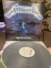 1st Press Megaforce Metallica Ride the Lightning Vinyl RARE picture