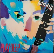 The Outfield Play Deep Pop Rock Vinyl LP Record 1985 C 40027 Rare picture