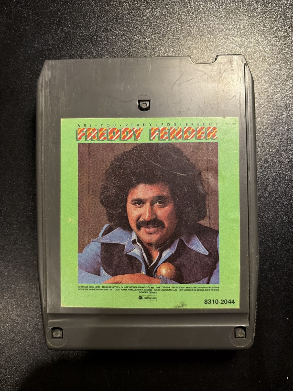 FREDDY FENDER - Are You Ready For Freddy - 8 Track - Serviced, play tested clean