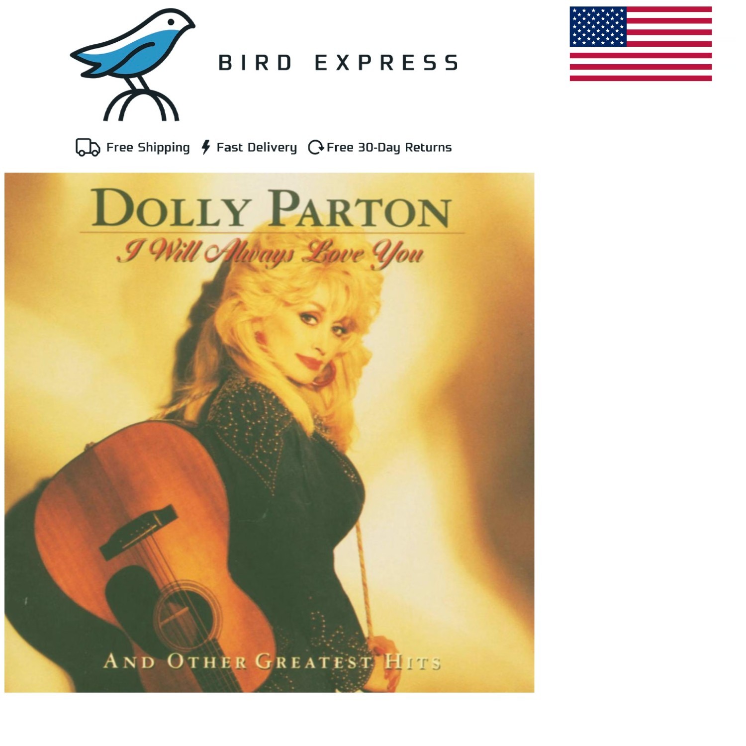 Dolly Parton Audio CD - I Will Always Love You and Other Greatest Hits