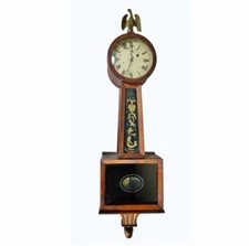 19th C Banjo Wall Clock picture