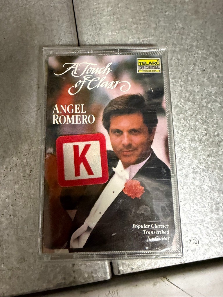 Angel Romero A Touch of Class Cassette SEALED NEW Telarc Digital Rare Guitar
