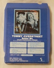 Tommy Overstreet Better Me Tenth Anniversary Album 8-Track Tape picture