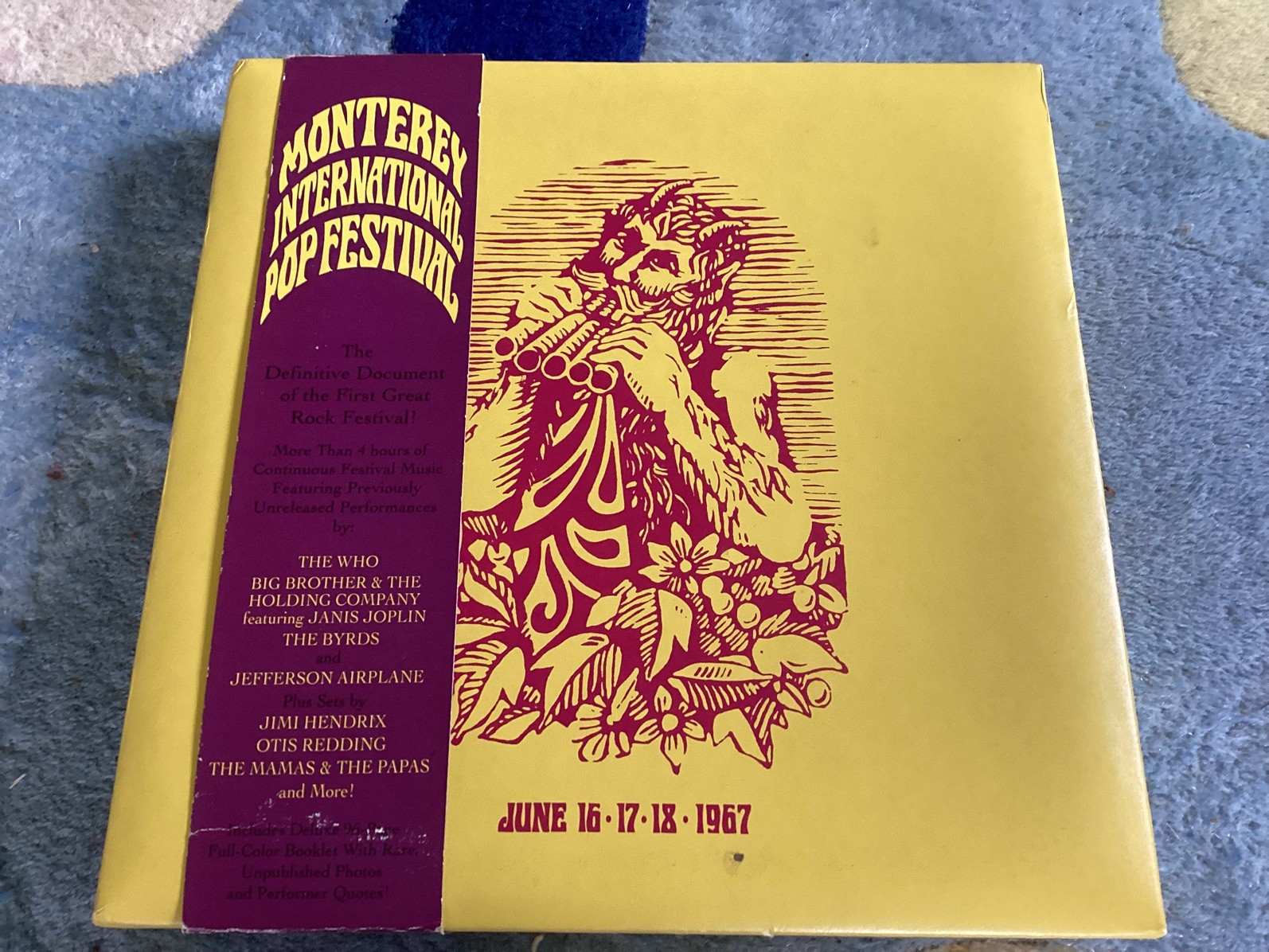 The Monterey International Pop Festival, June 16-17-18, 1967 4cd Box Set - Nice