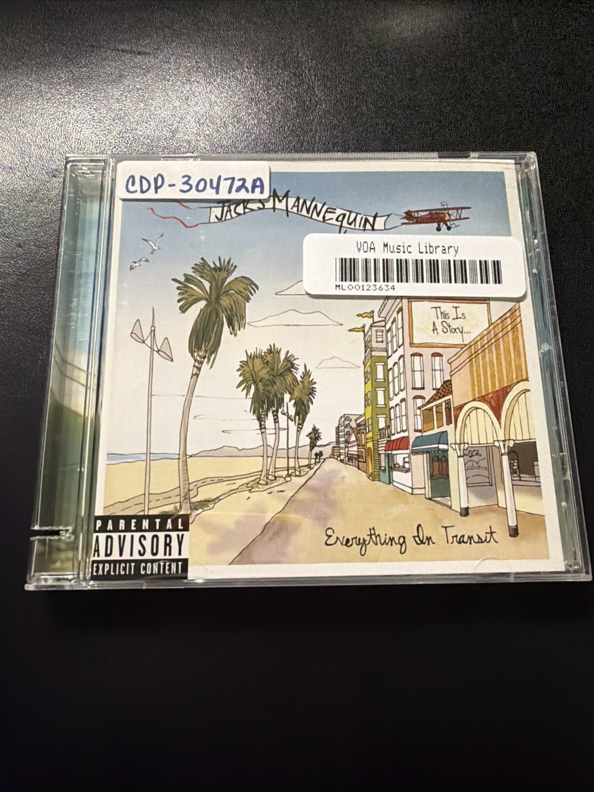 Everything in Transit by Jack's Mannequin (CD, Aug-2005, Maverick) Like New :VOA